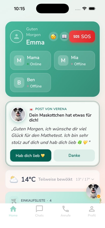 Zapmi: Maskottchen-Post